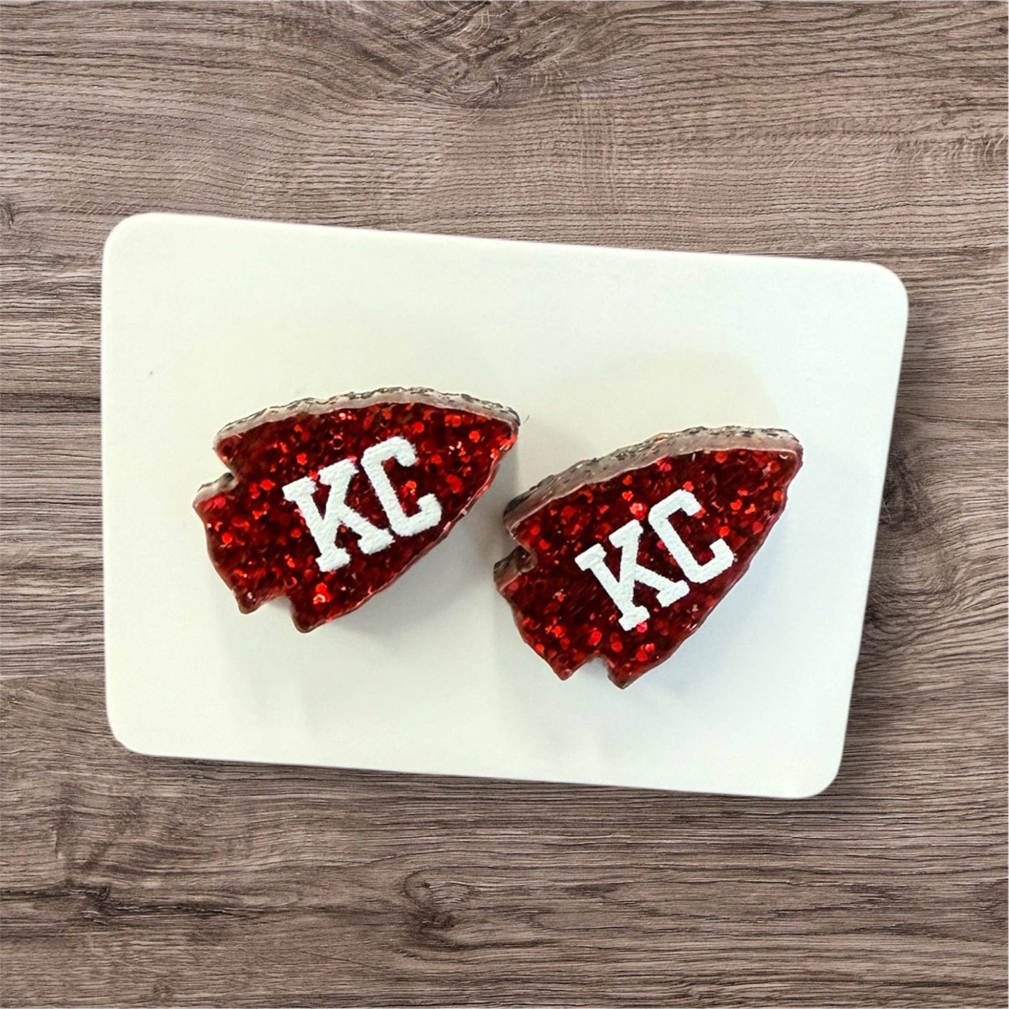 KC Arrowhead Acrylic Stud Earrings