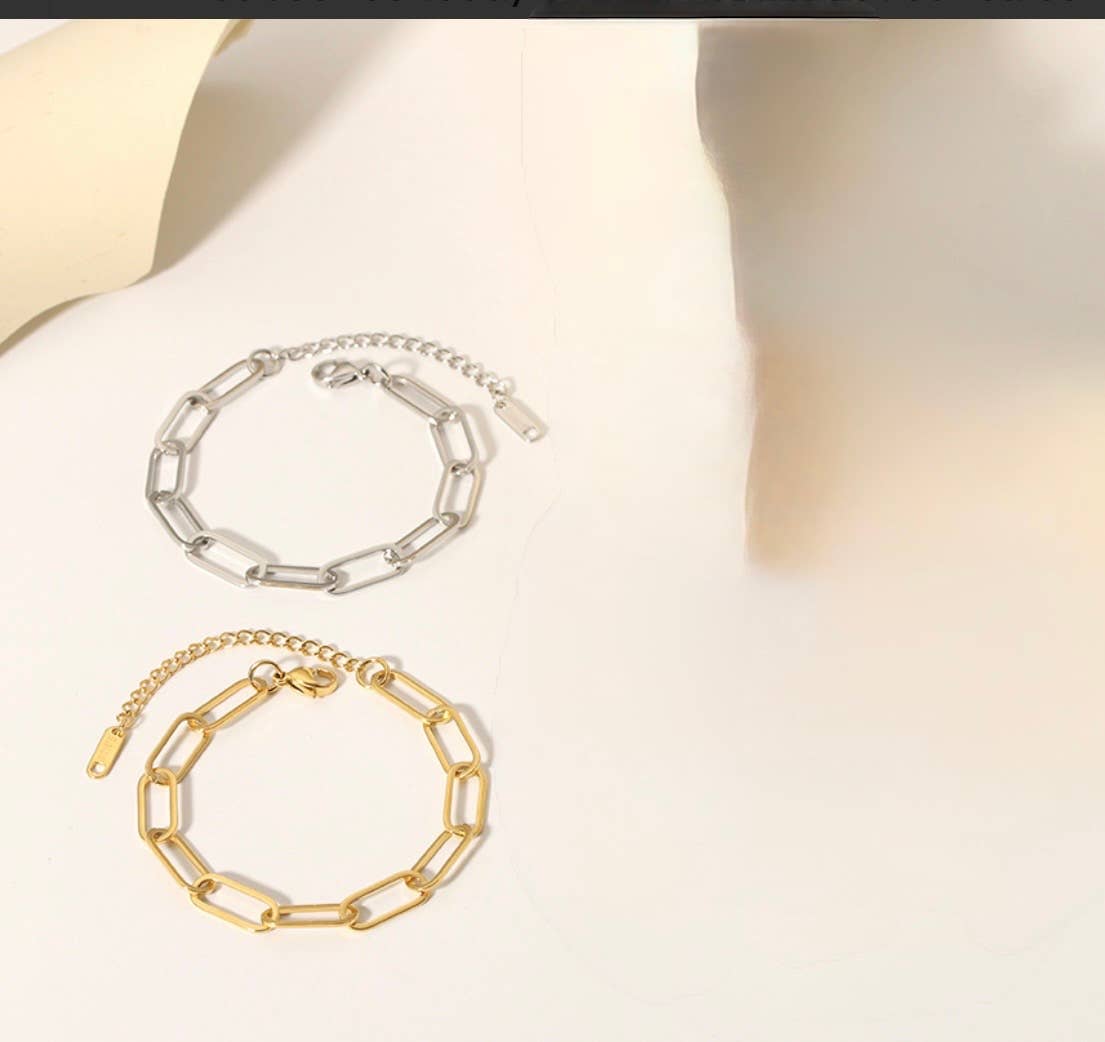 Essential Link Bracelet-Waterproof Tarnish Resisant | Queen Bee Boutique