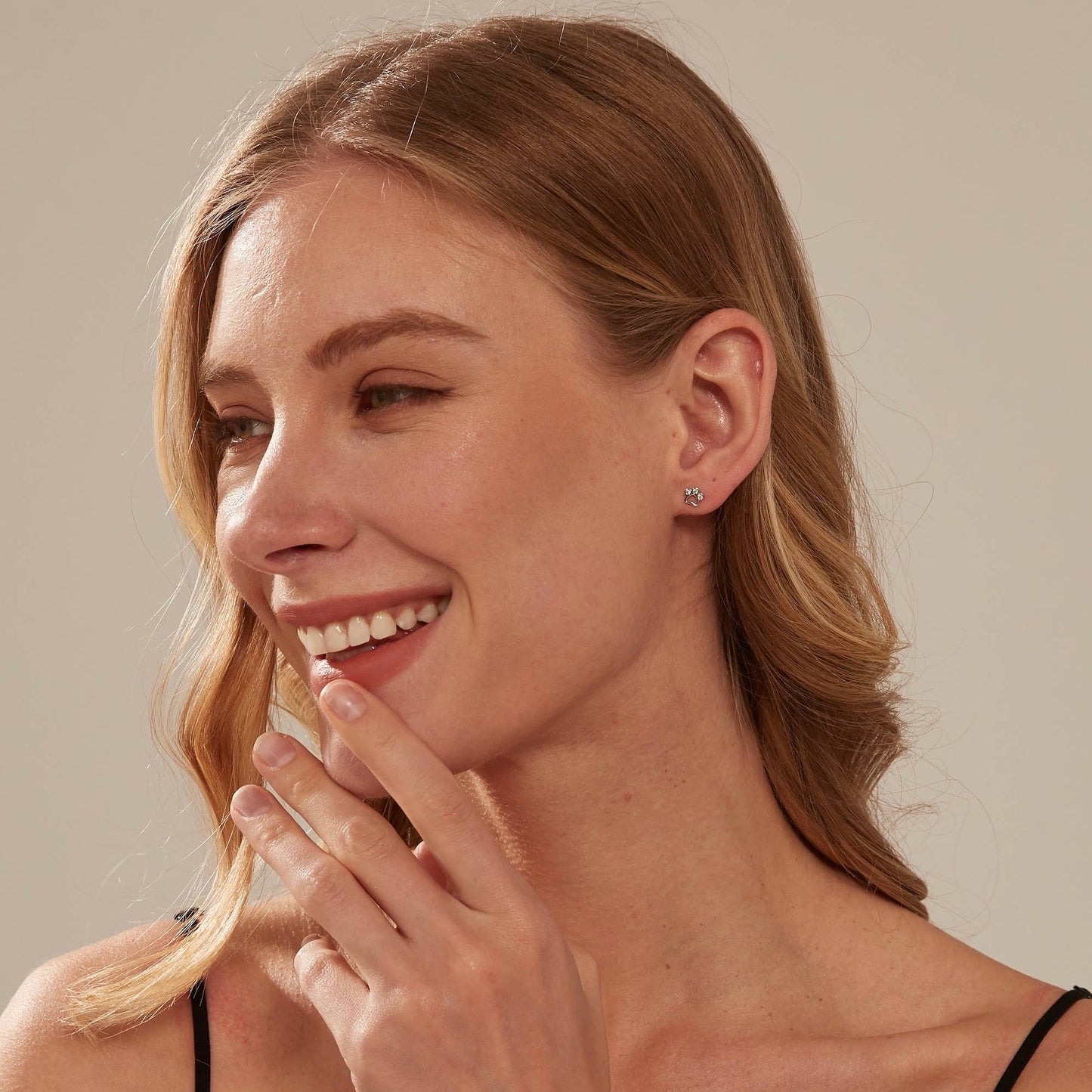 Dainty Pet Dog Paw Stud Earrings
