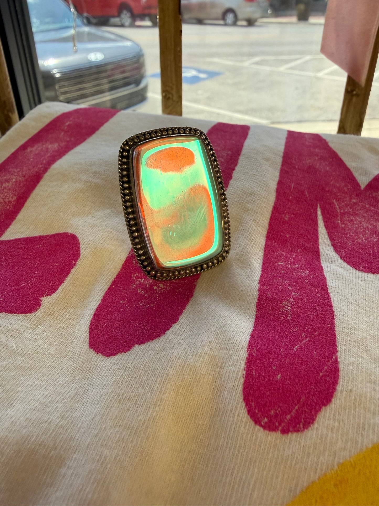 Show Stopper Square Mirror Ring | Queen Bee Boutique
