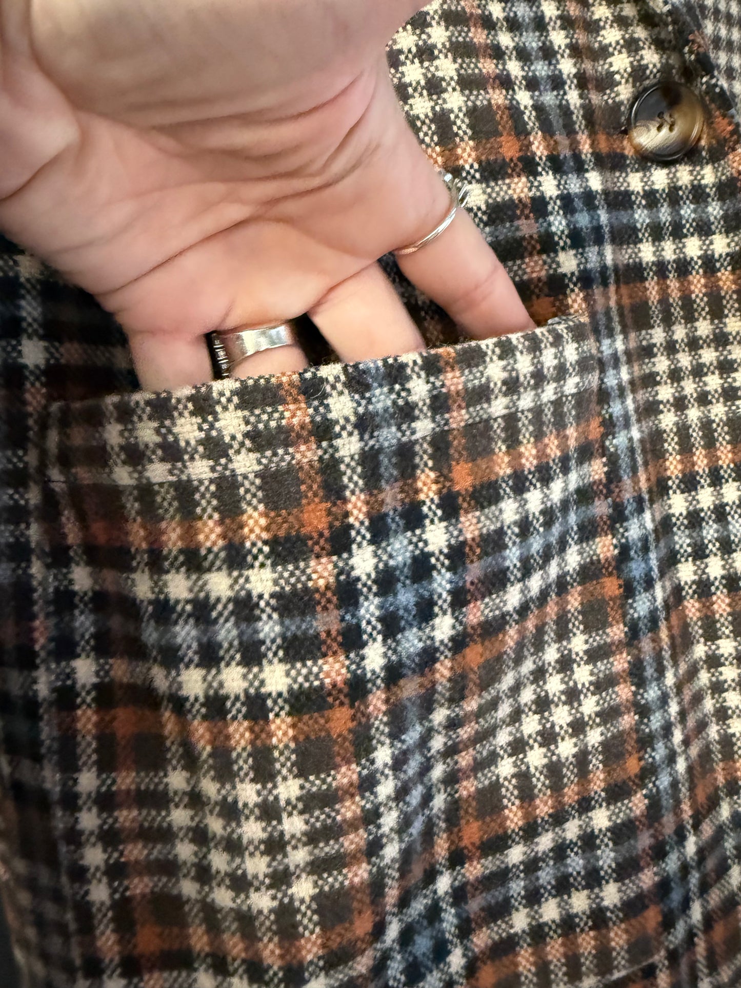 All Plaid Fall Days Coat | Queen Bee Boutique