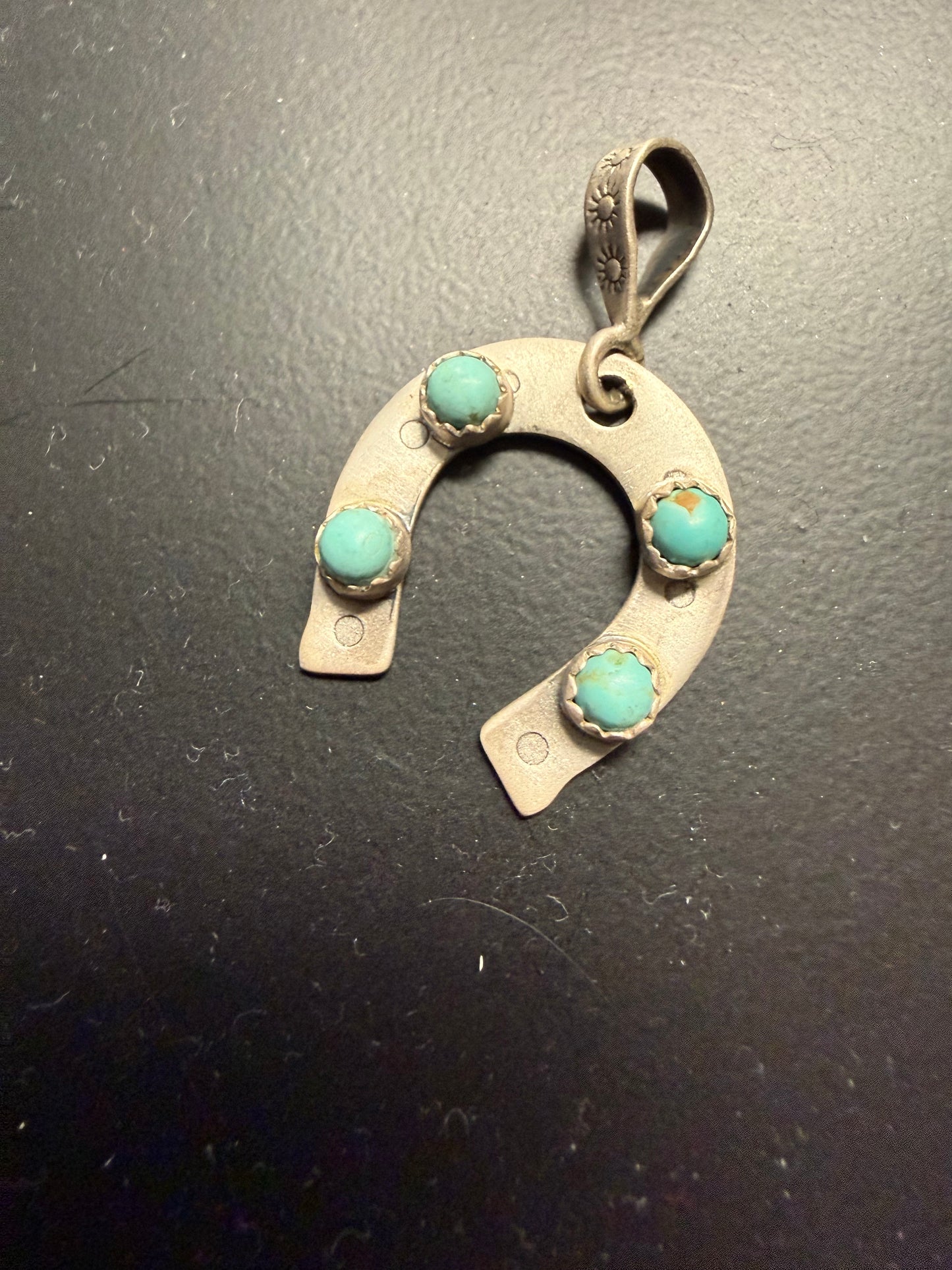 Sterling Horseshoe Pendant