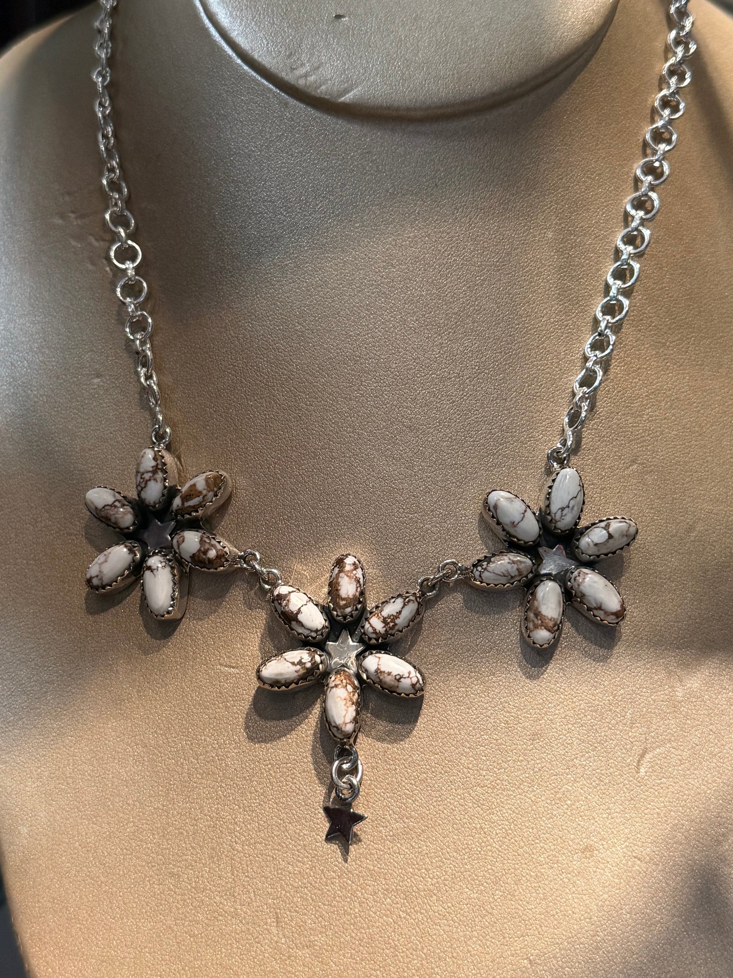 Wild Horse Cluster Necklace