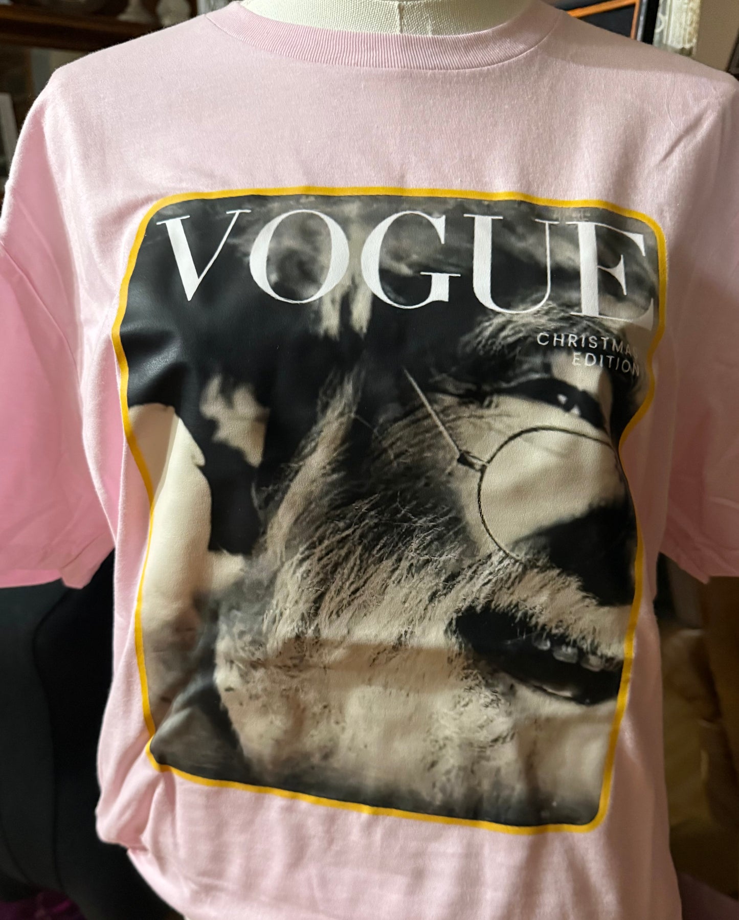 Pink Santa Christmas Edition Tee