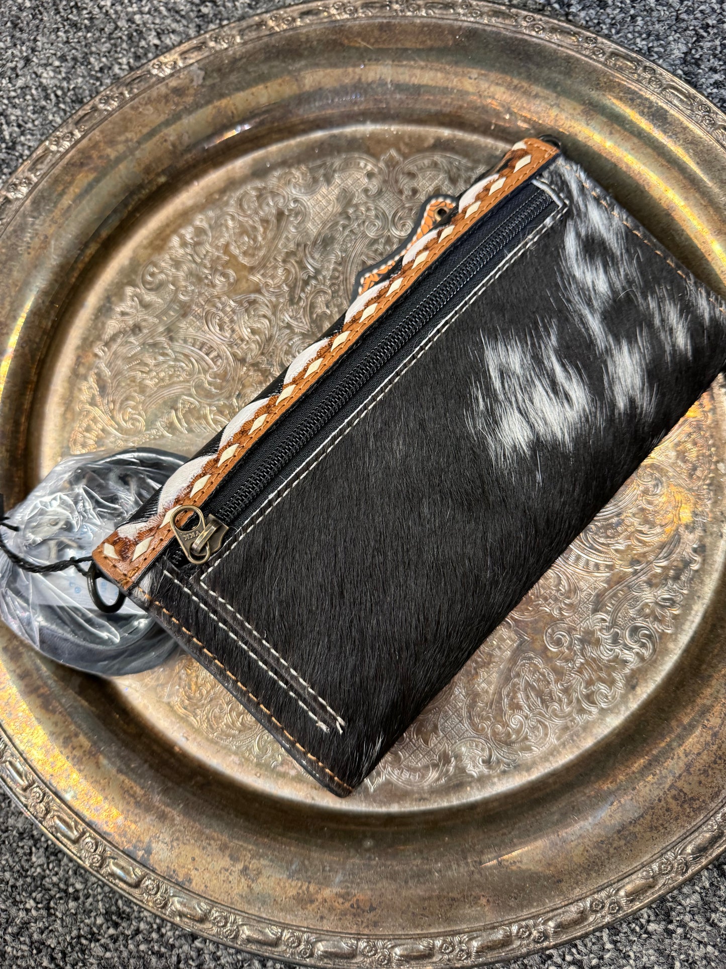 Checkered Clutch Crossbody