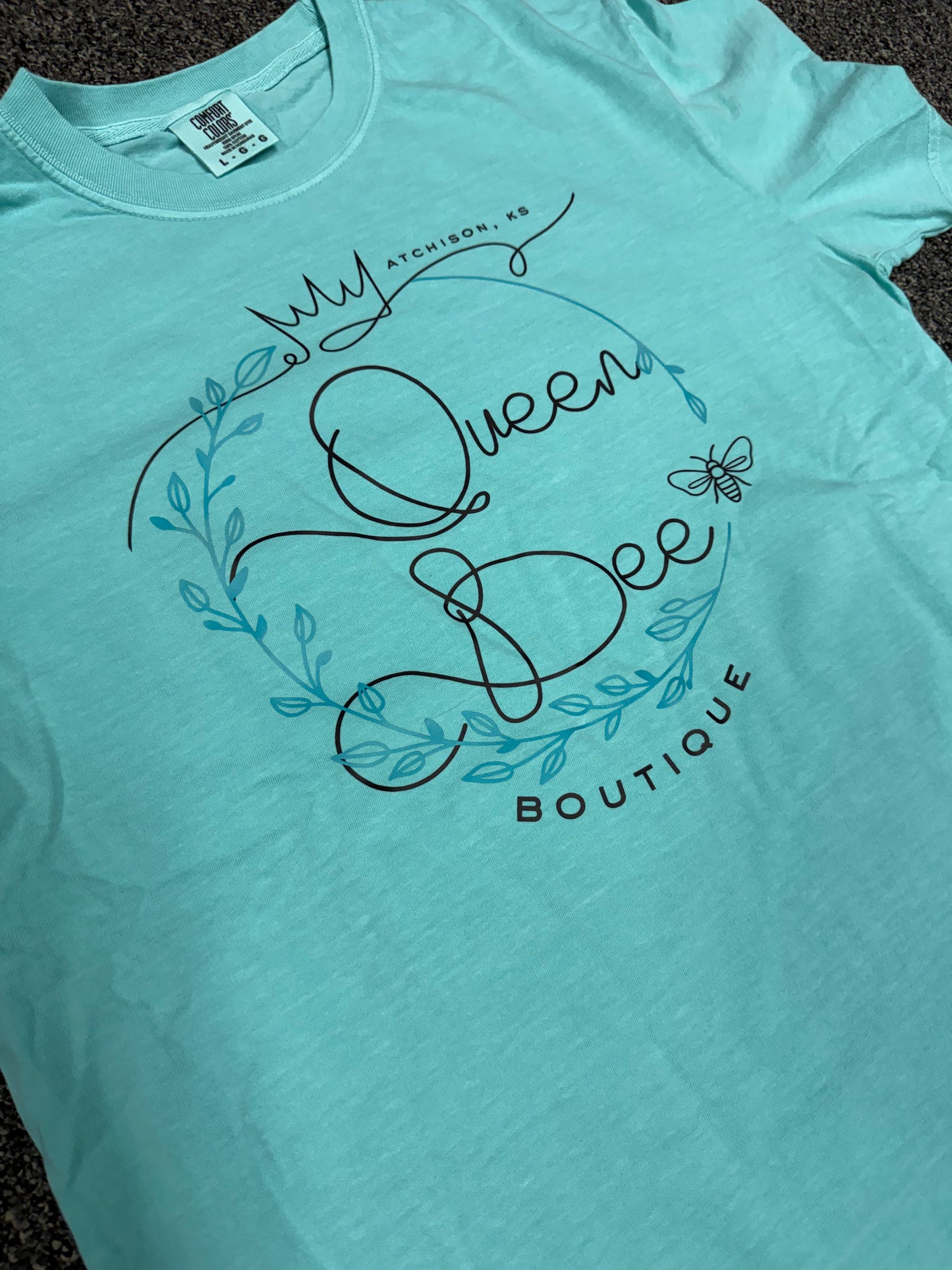Queen Bee Crown Logo Tee