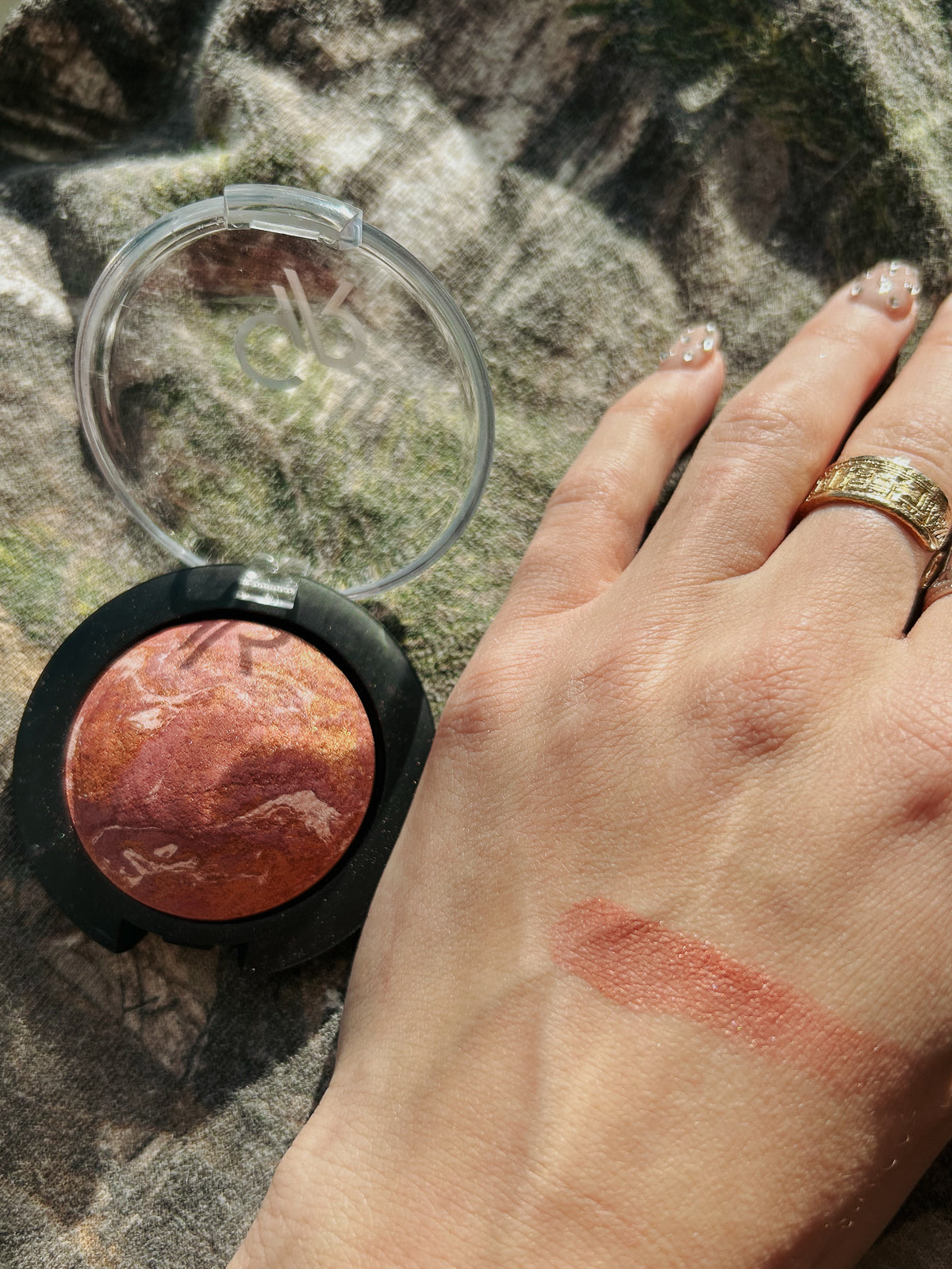 Golden Rose Terracotta Blush-On β Radiant, Buildable Glow | QB Customs