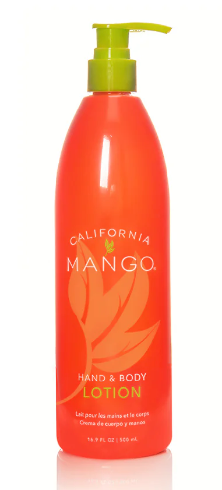 California Mango Hand & Body Lotion- Nourishing, Hydrating, and Luxurious | QB Customs