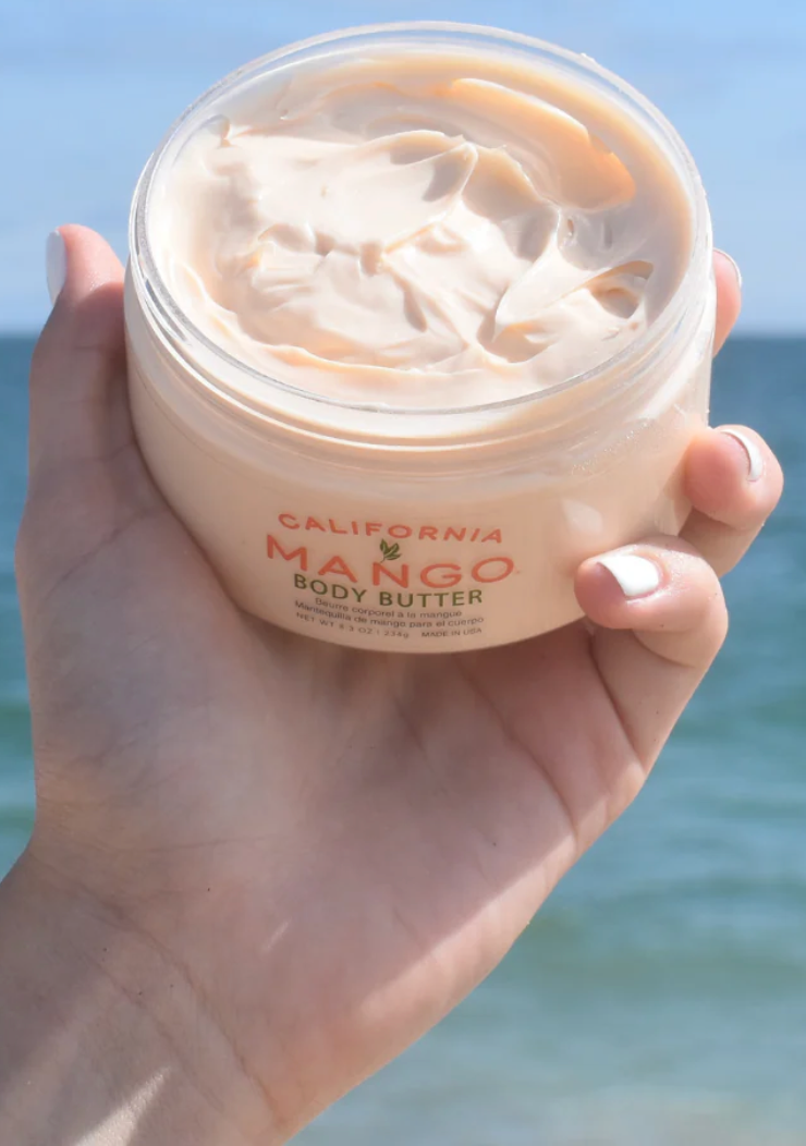 Moisturizing mango body butter – boutique self-care from Queen Bee Boutique