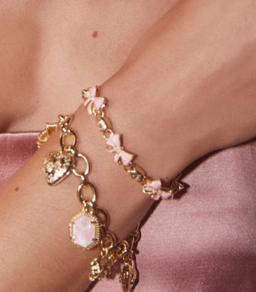 K.S. LoveShack Fancy Reversible Bow Bracelet