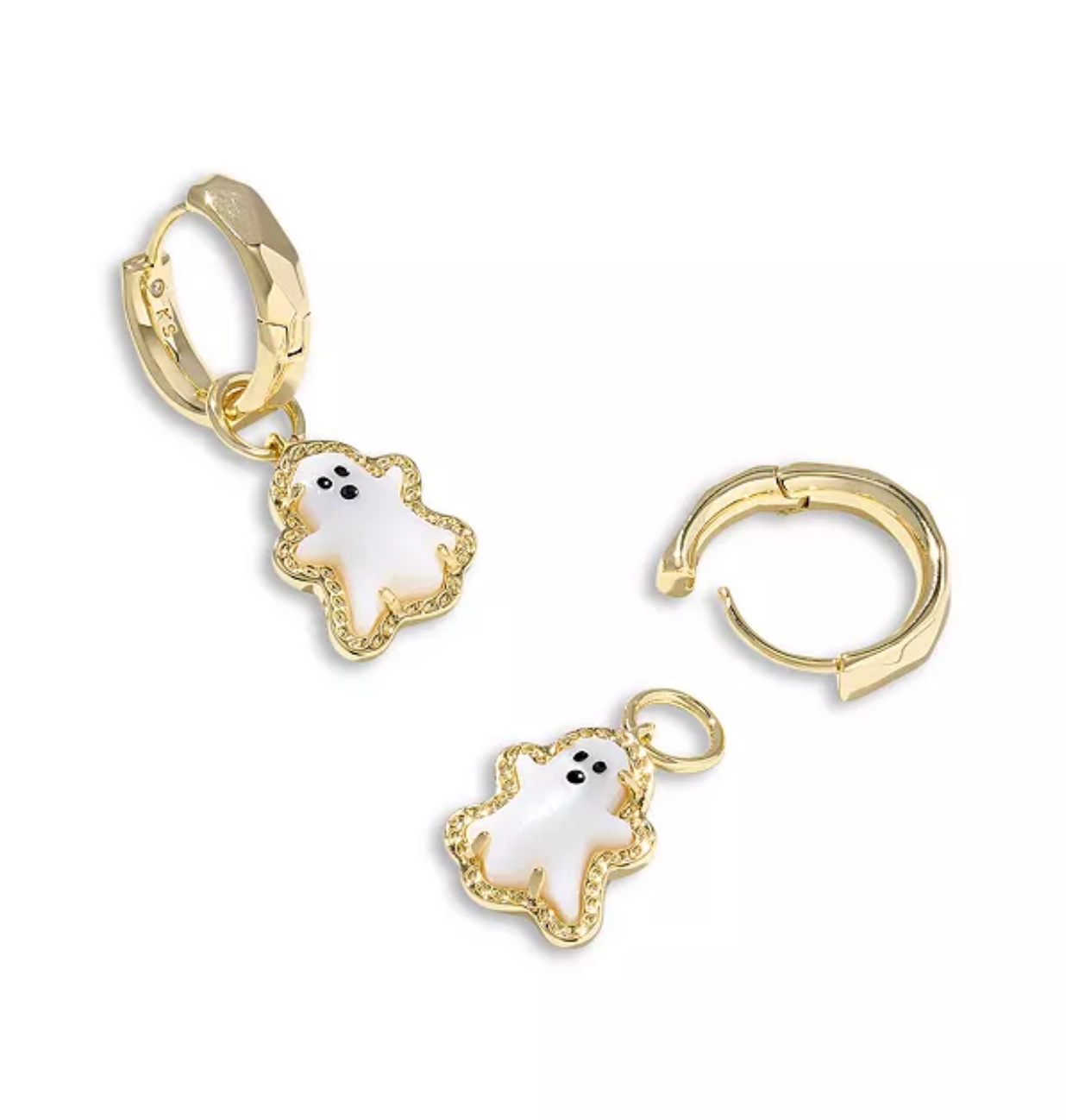 K.S. Dangle Convertible Ghost Earrings | Queen Bee Boutique
