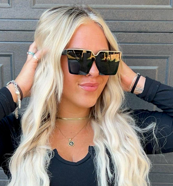 DAX LARK Black Sunnies