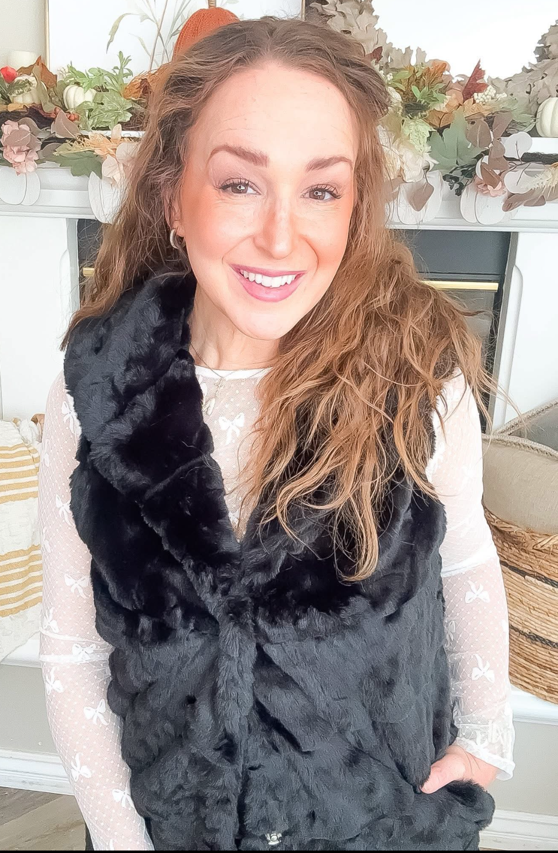 Mark Edwards Faux Black Fur