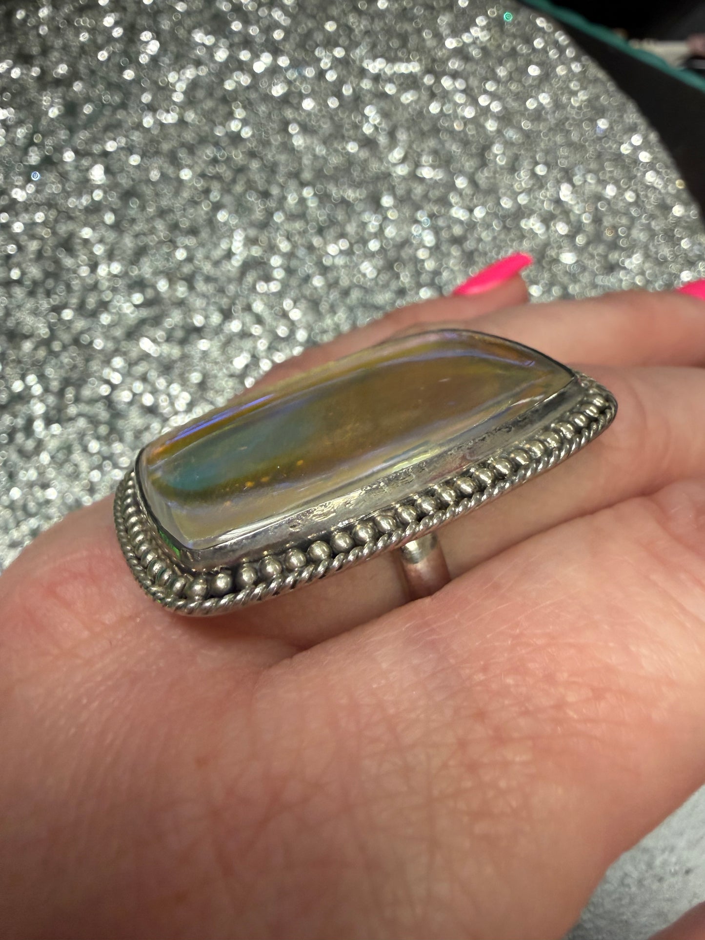 Show Stopper Square Mirror Ring | Queen Bee Boutique