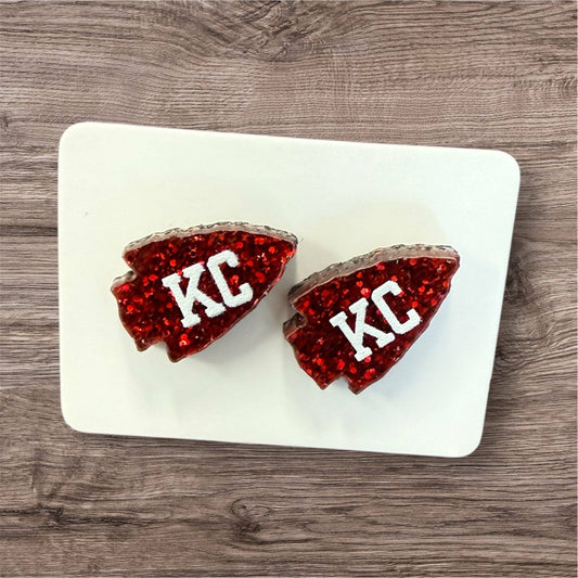 KC Arrowhead Acrylic Stud Earrings