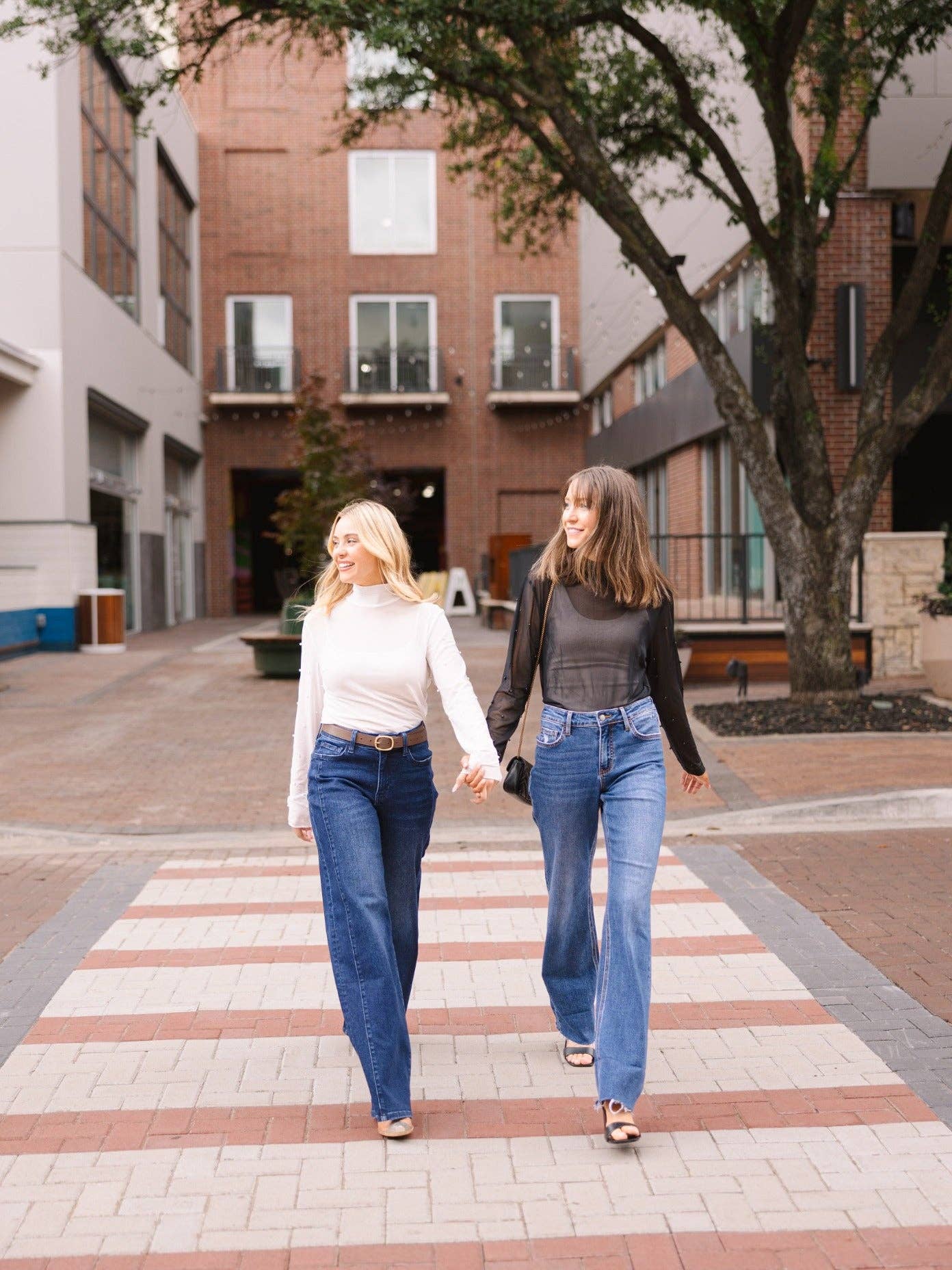 White Pearl Mesh Top