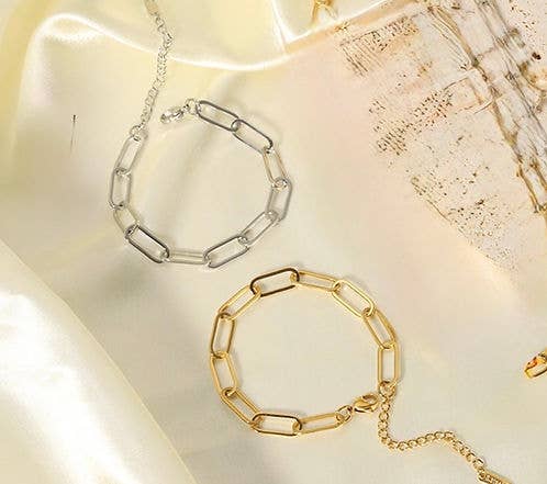 Essential Link Bracelet-Waterproof Tarnish Resisant | Queen Bee Boutique