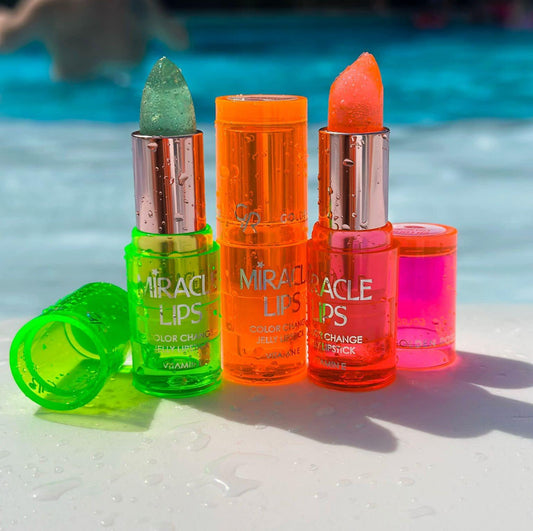 Miracle Lips Color Changing Lip Jelly trio – pH reactive lip tint