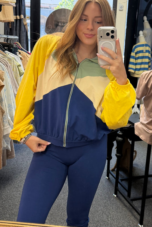 Zip Up Hoodie and Pant Set Comfy Lounge | Queen Bee Boutique