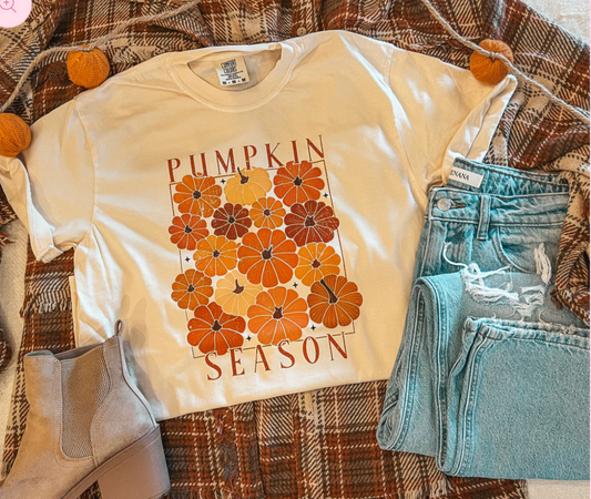 Pumpkin Season Collage Tee