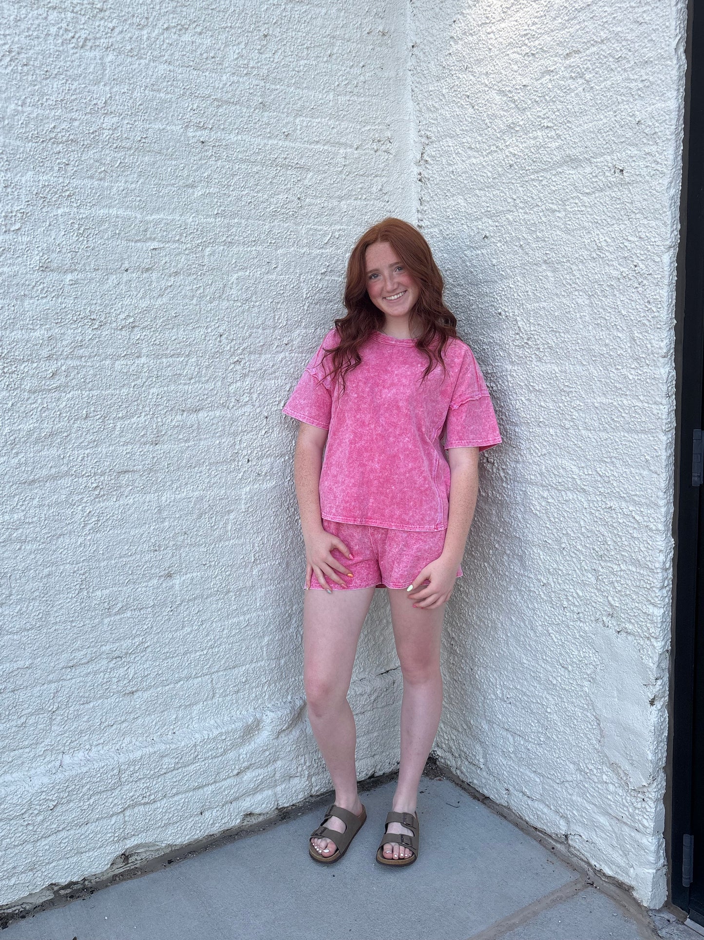 Halo Snow Hot Pink 2 Piece Set | Queen Bee Boutique