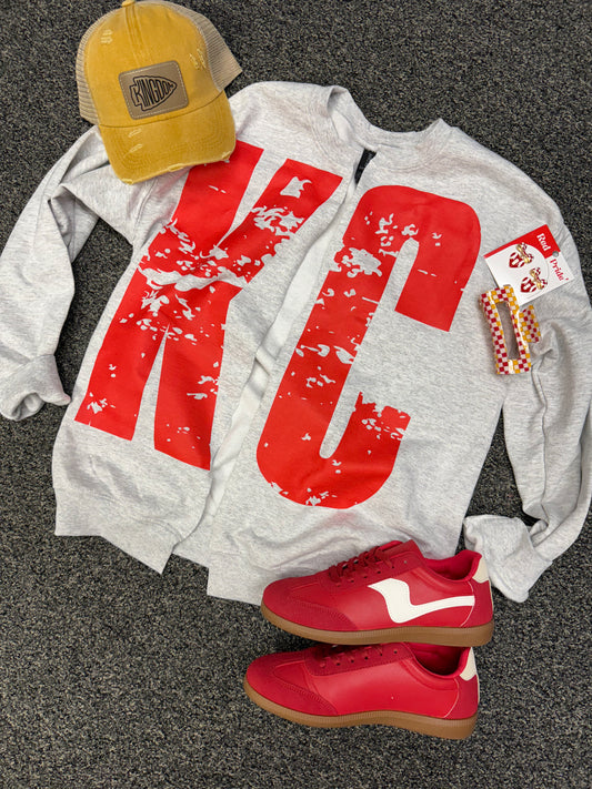 K C Trendy Cut Crew Gameday