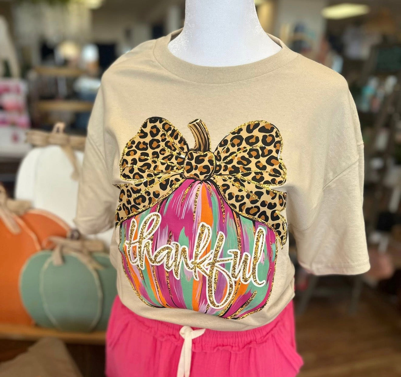 Colorful Thankful Tee