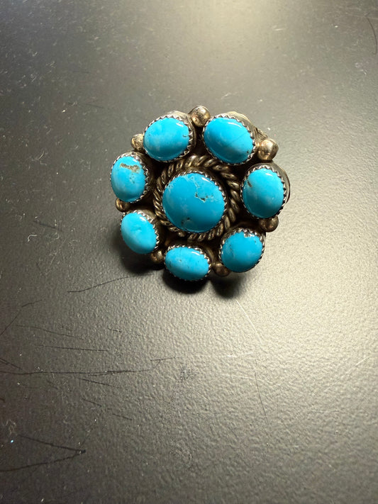 Native American Cluster Ring