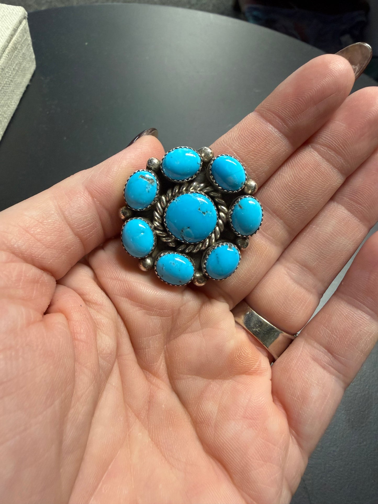 Native American Cluster Ring