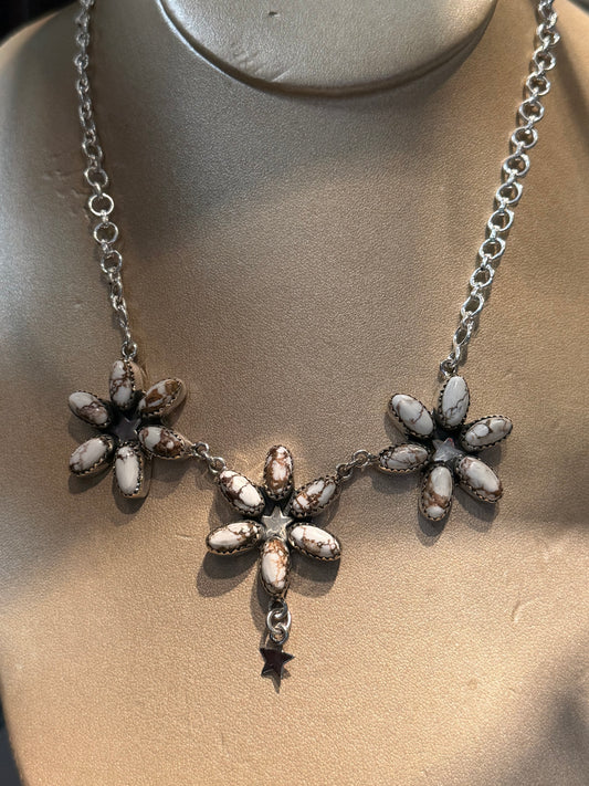 Wild Horse Cluster Necklace