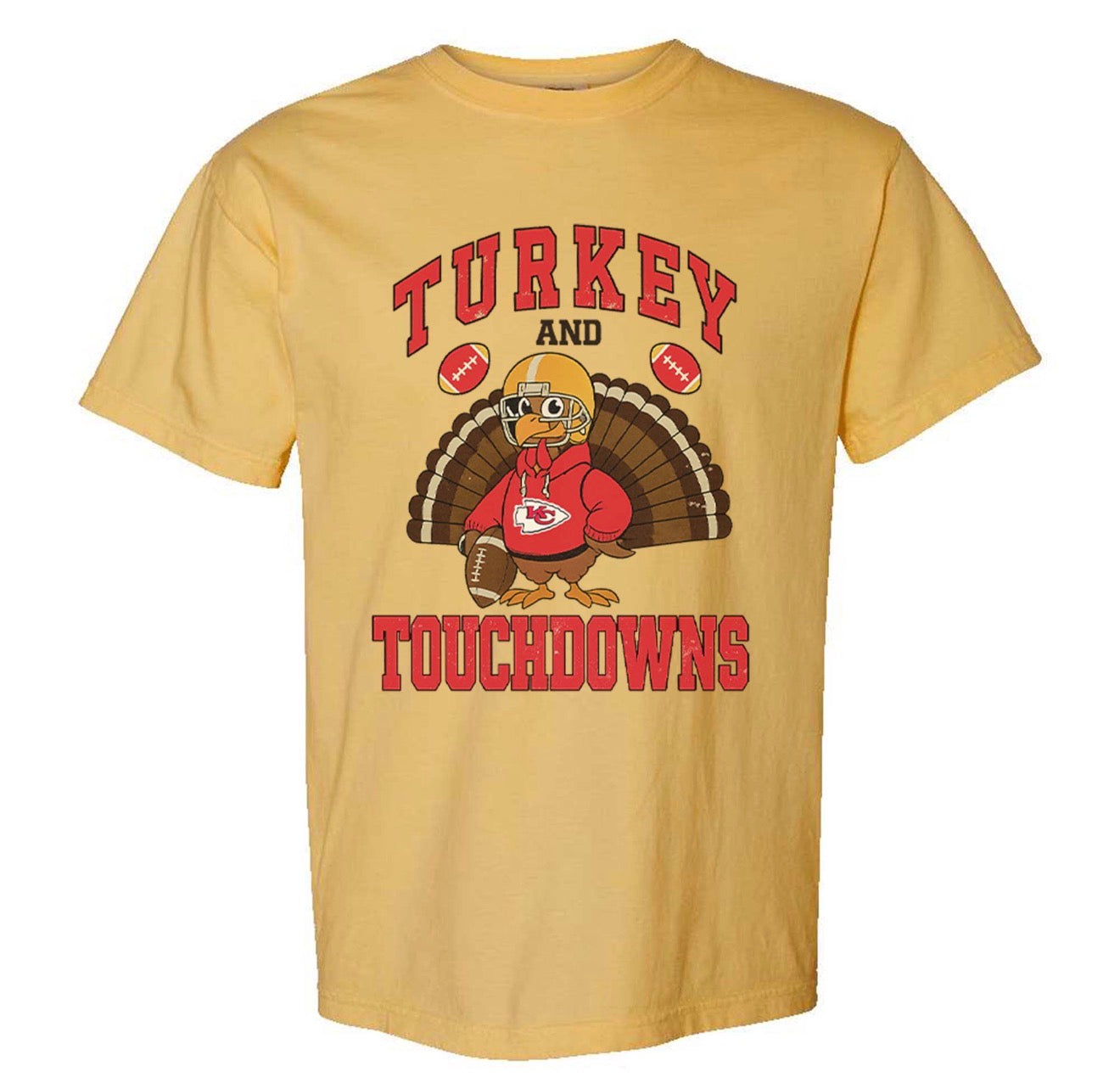 Turkey & Touch Downs Tee