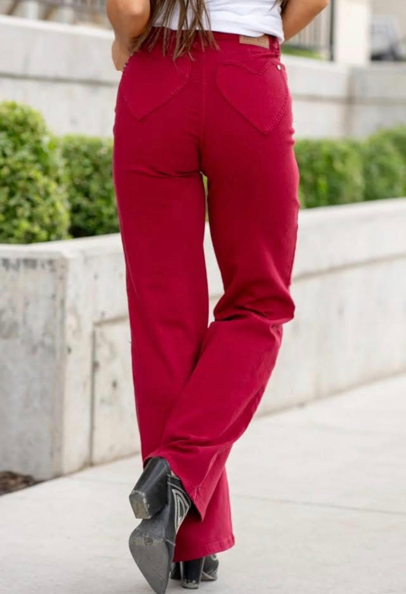 Heart Pocket Judy Blue Jeans