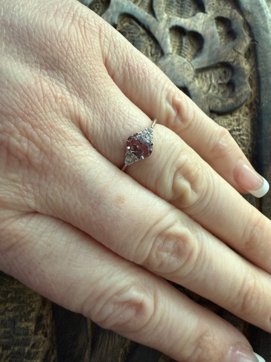 Oval Alexanderite Ring