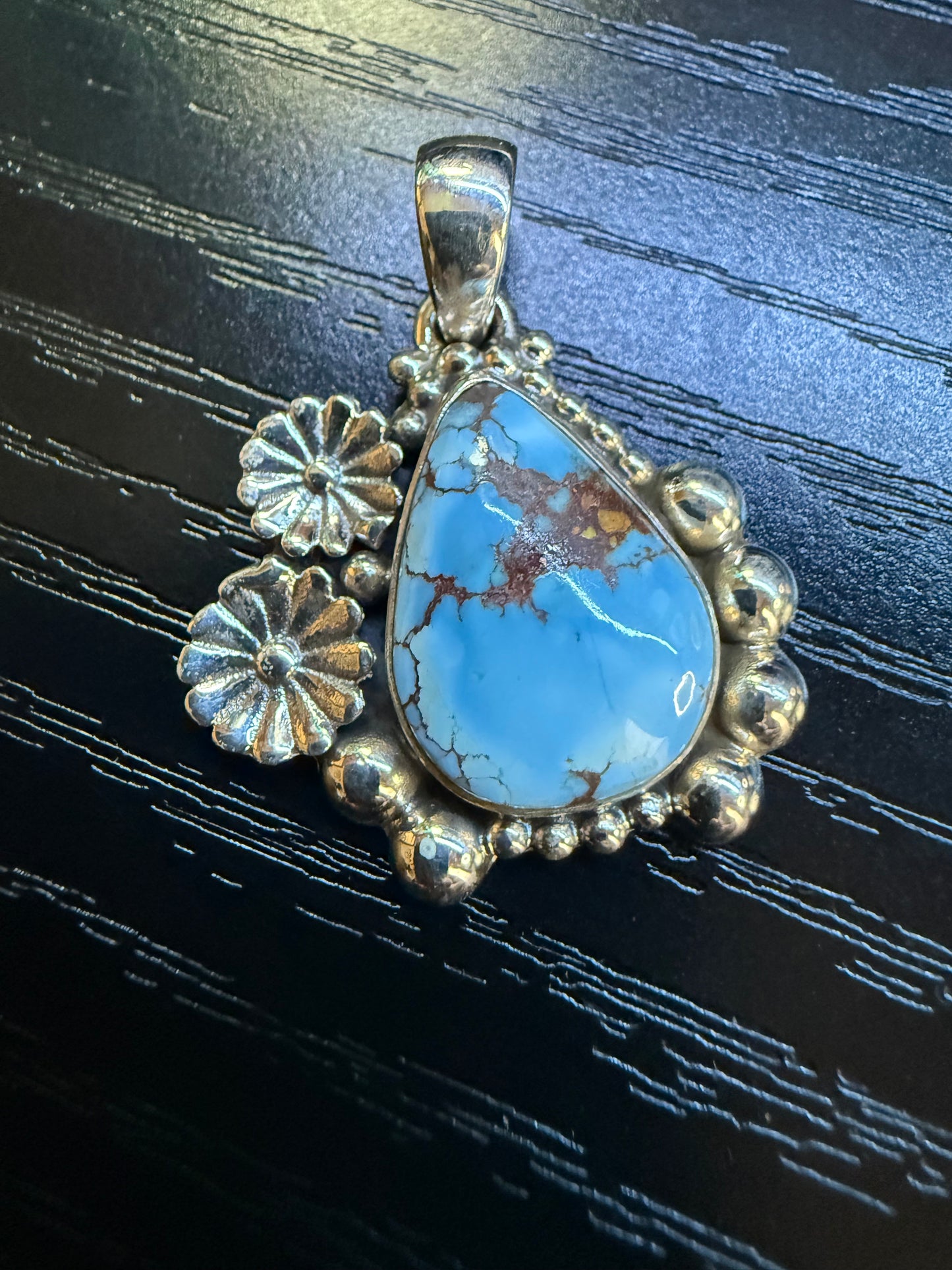 Tear Drop Golden Hills Pendant