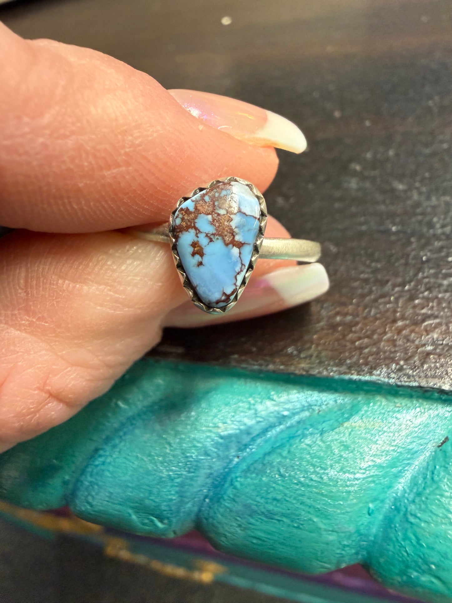 Golden Hills Freeform Ring
