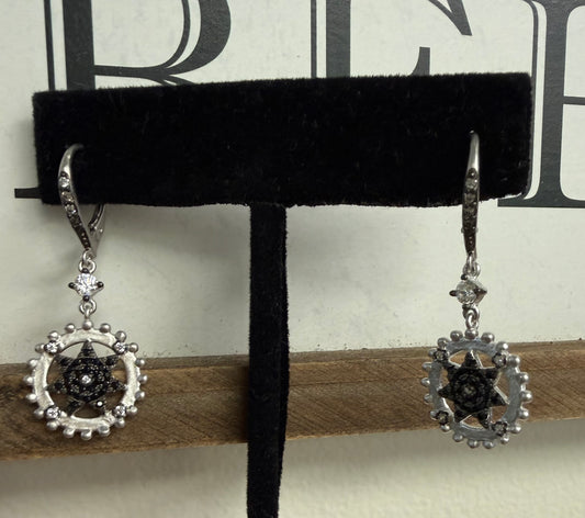 Freida Star Burst Night Earrings