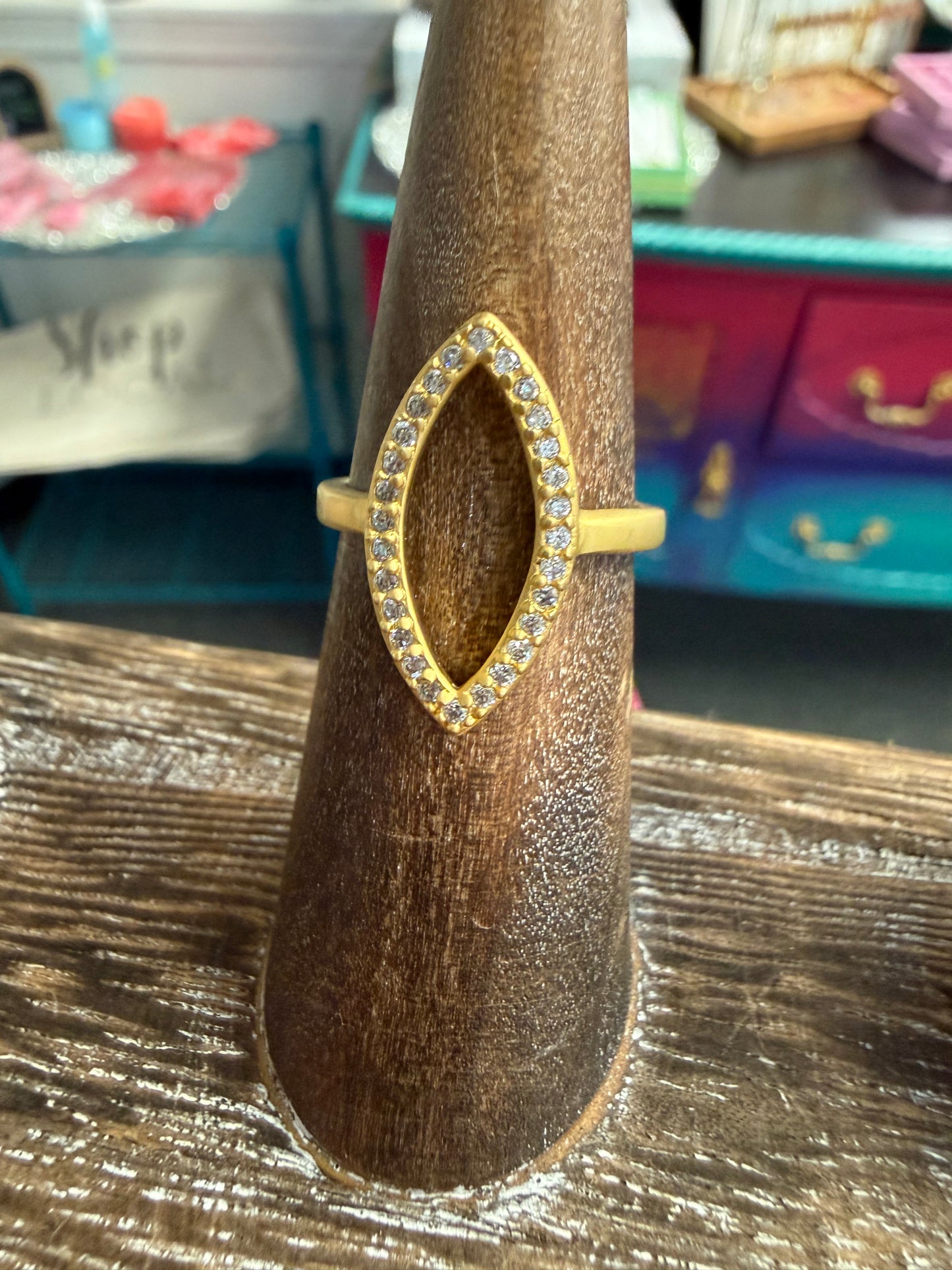 Freida Rothman Open Halo RIng