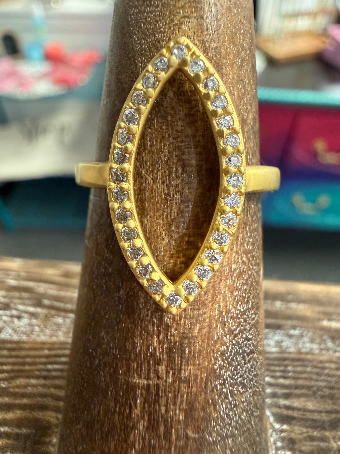 Freida Rothman Open Halo RIng