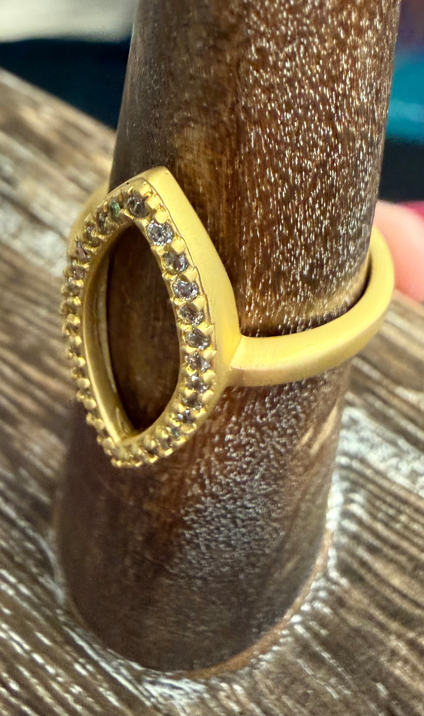 Freida Rothman Open Halo RIng