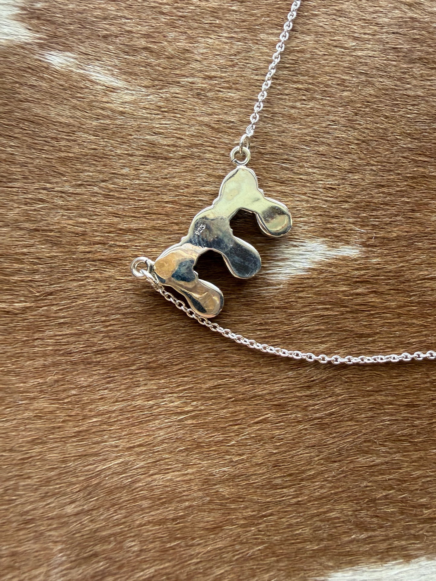 White Buffalo Lapis Bar Cluster Necklace | Queen Bee Boutique