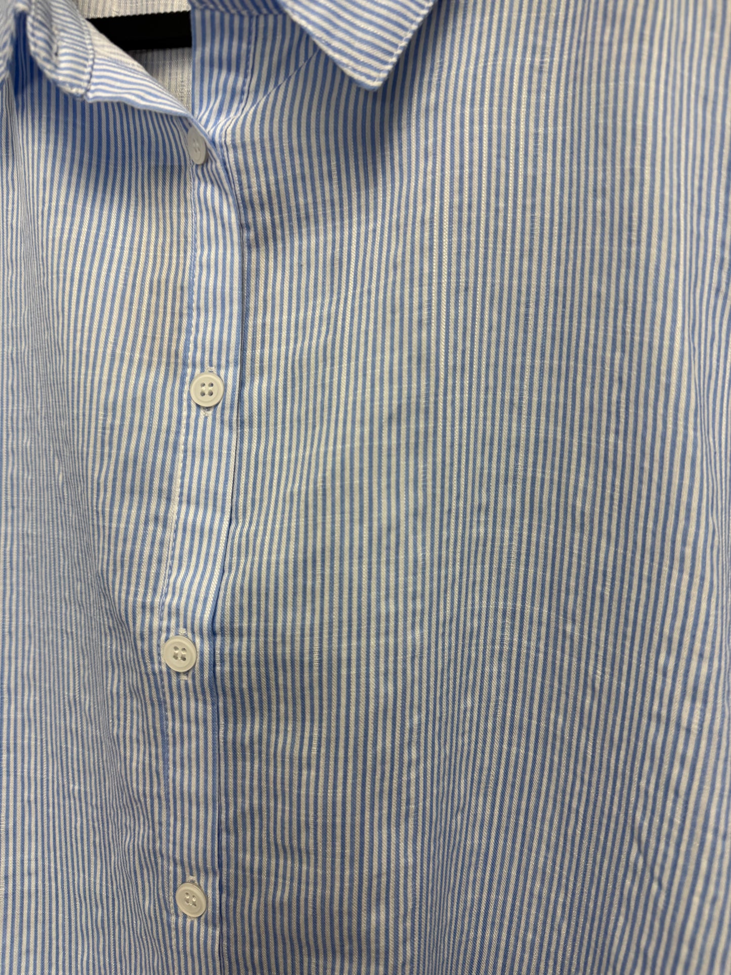 Plus Stripe Dolman Button Down Air Flow Top | Queen Bee Boutique