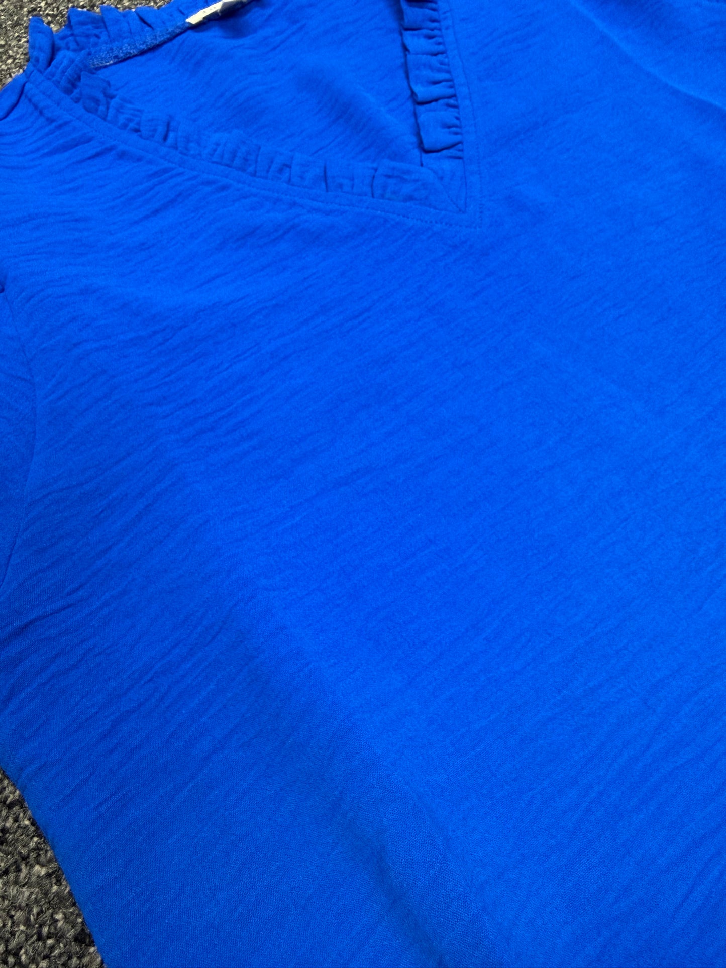 Bright Royal Blue Top America 250th | Queen Bee Boutique