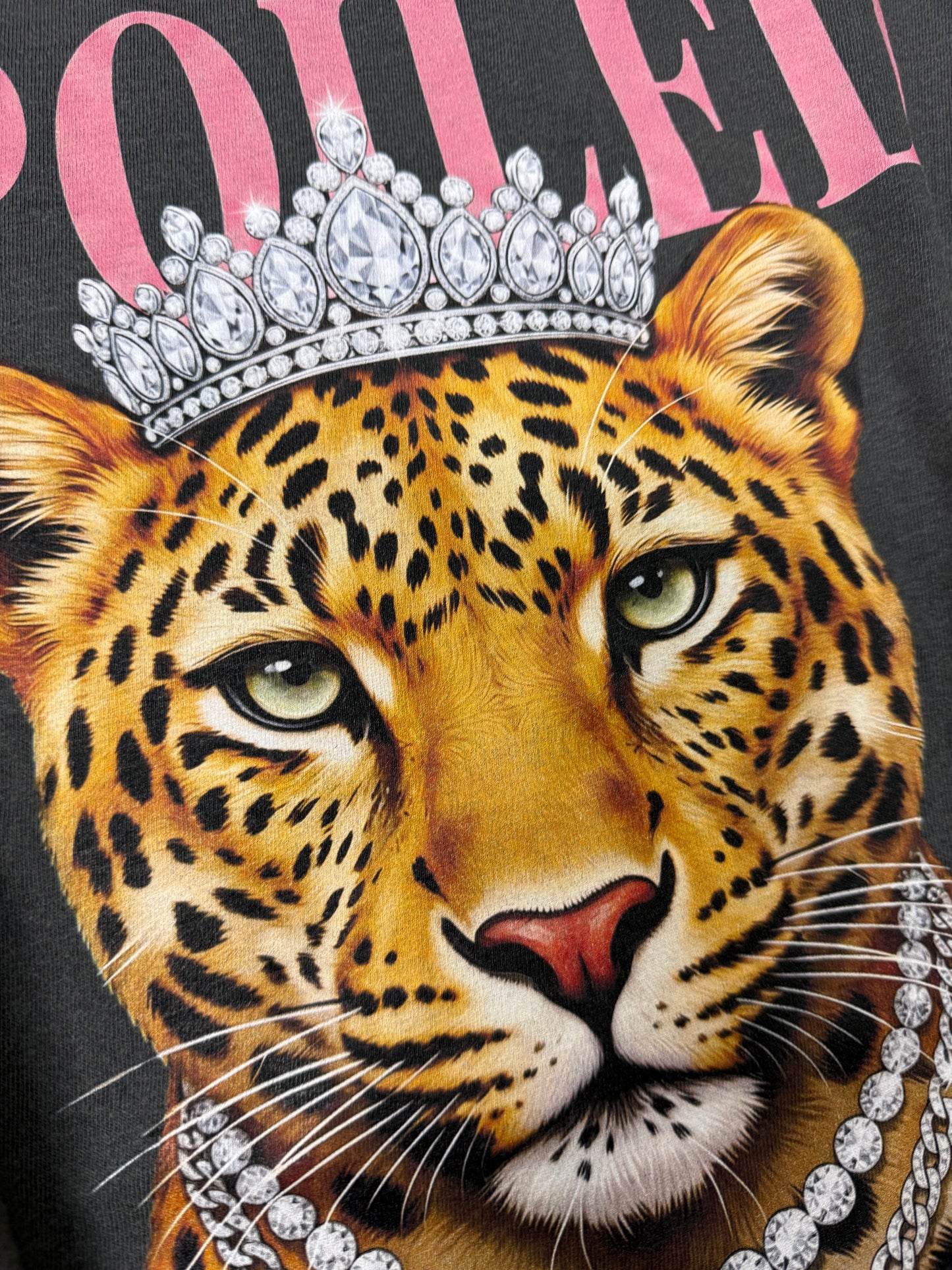 Spoiled Crown Queen Leopard Graphic Tee