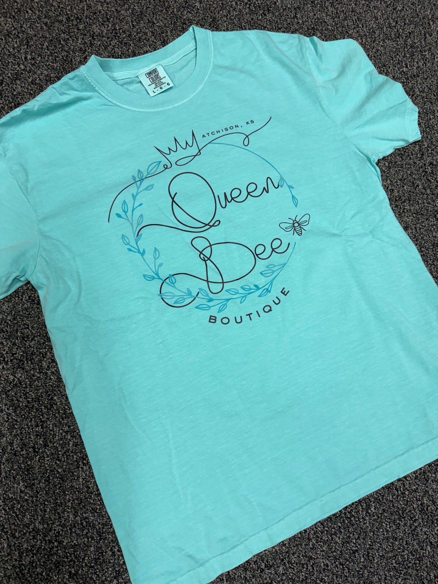 Queen Bee Crown Logo Tee