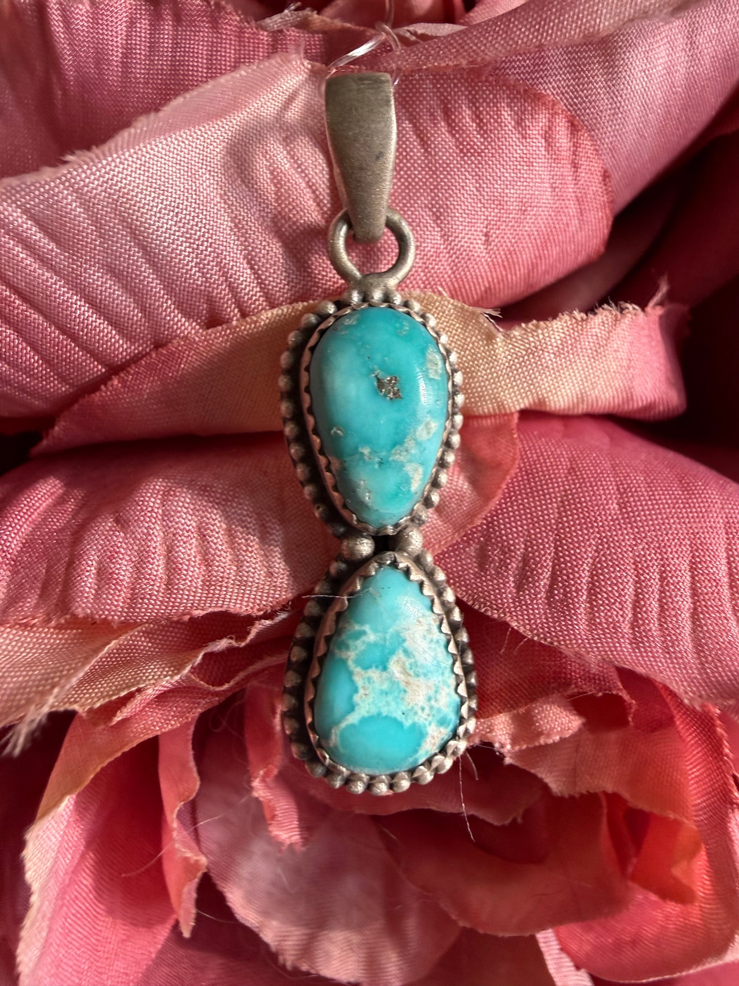 White Water Turquoise Pendant | Queen Bee