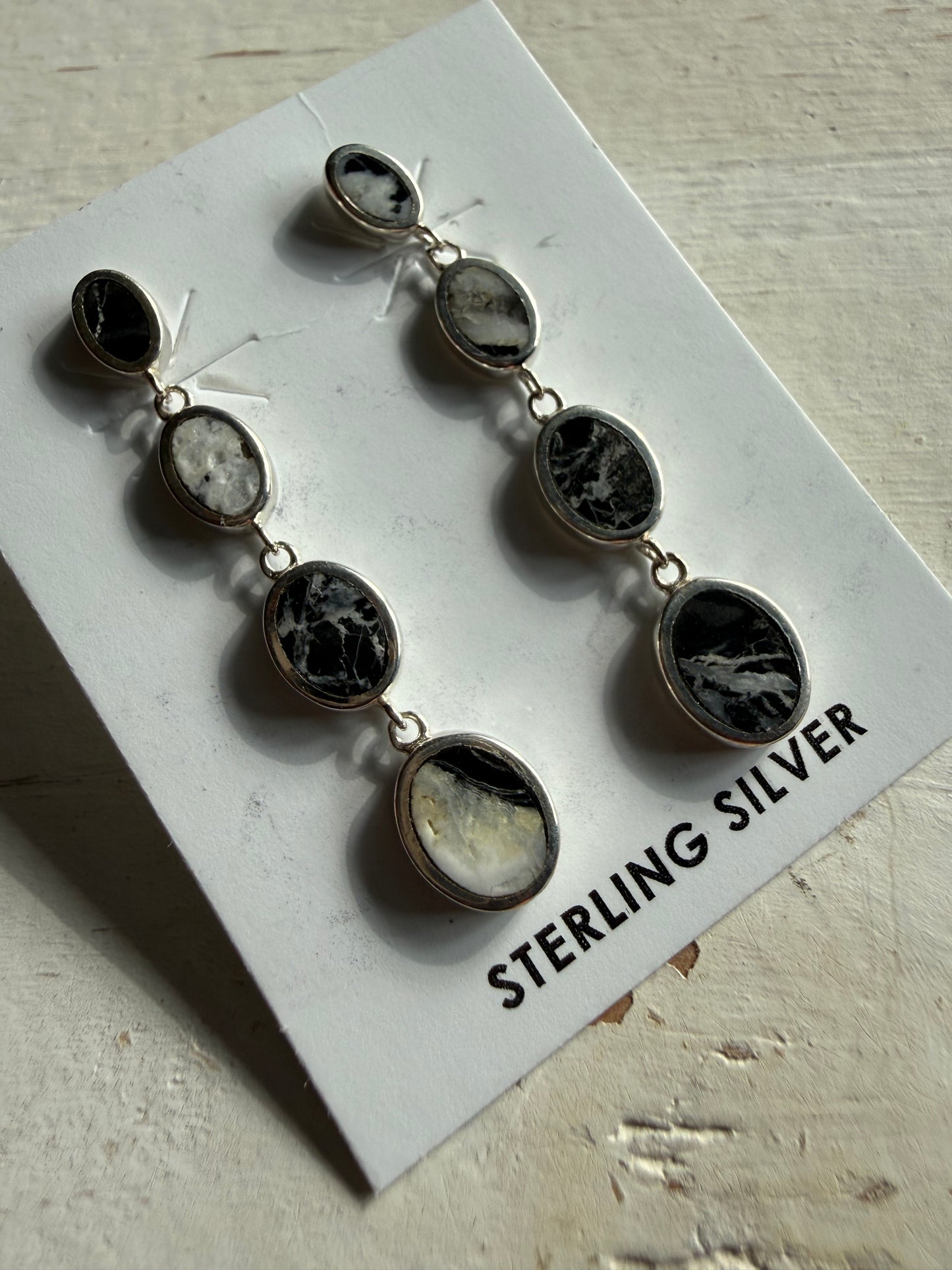 Dangle White Buffalo Earrings | Queen Bee Boutique