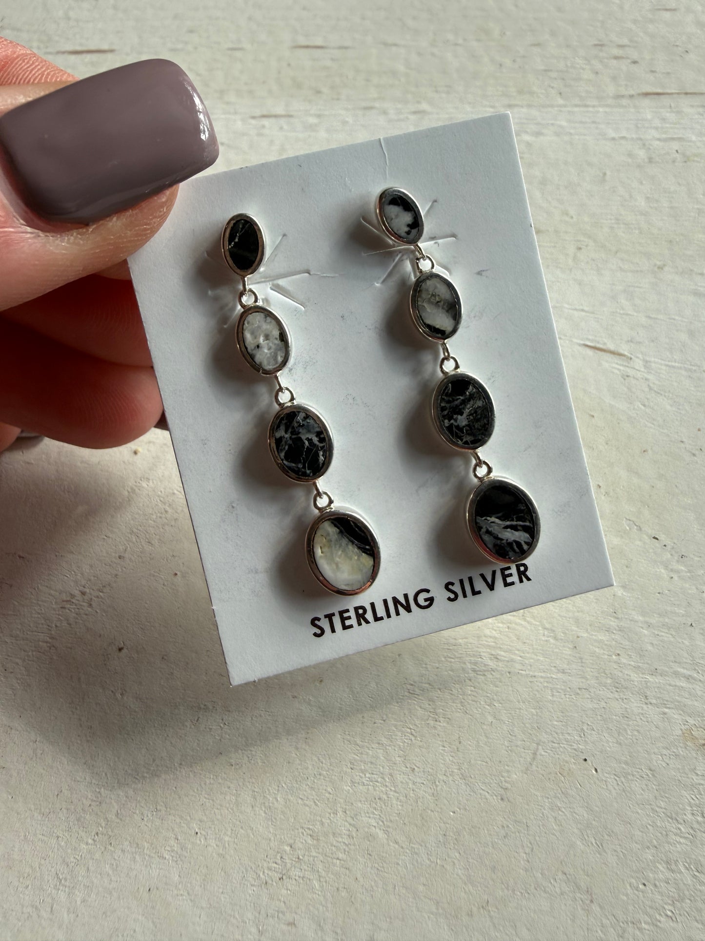 Dangle White Buffalo Earrings | Queen Bee Boutique