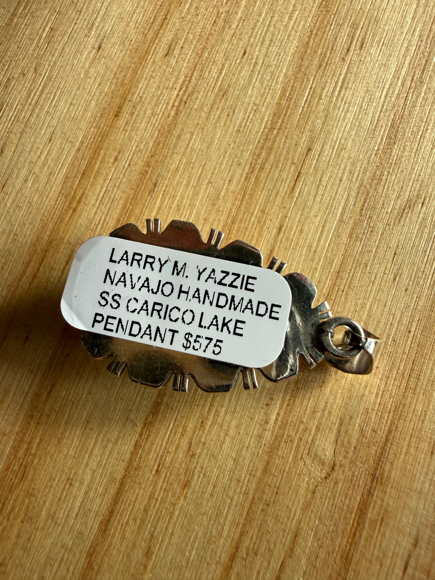 Carico Lake Navajo Pendant