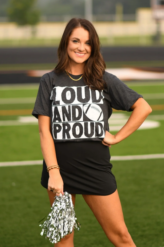Loud and Proud Gameday Fan Cheer Tee