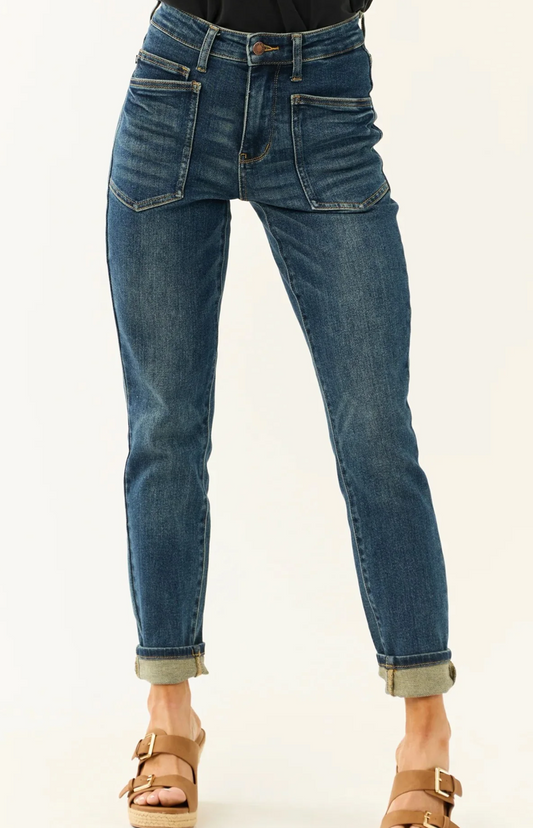 Judy Blue Limited Edition High Waist Relaxed Fit Jean